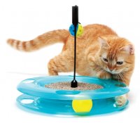 Kitty city игрушка для кошек: поле чудес. "swat track   scratcher"