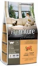 Pronature (Пронатюр) holistic для кошек беззерновой, утка с апельсином