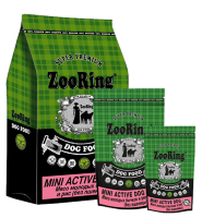 ZooRing (Зооринг) Mini Active Dog мясо молодых бычков и рис