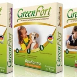 Экопром greenfort биокапли от блох для собак