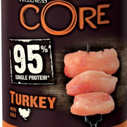 Wellness Core 95 консервы из индейки с капустой для взрослых собак