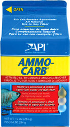Api аммо карб - средство для удаления аммиака и органич.веществ из аквариумной воды ammo-carb