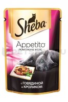 Sheba консервы для кошек ломтики в желе 85 г