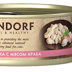 Grandorf (Грандорф) консервы для кошек natural grain free formula 75% мяса 6*70г