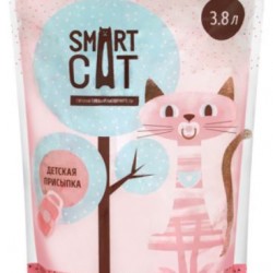 Smart cat наполнитель силикагелевый наполнитель с ароматом детской присыпки