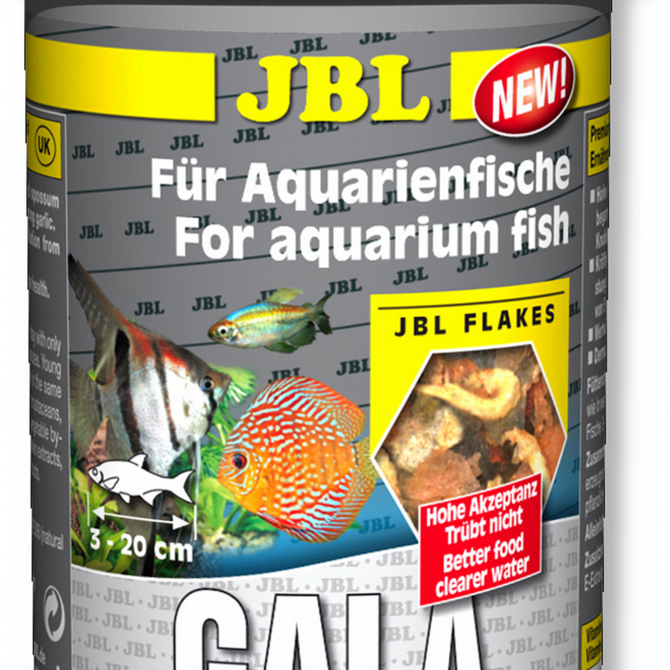 JBL (ДЖБЛ) Gala - Основной корм премиум в форме хлопьев для пресноводных аквариумных рыб