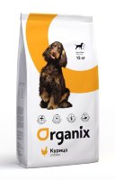 Organix (Органикс) сухой корм для взрослых собак с курицей и цельным рисом (adult dog chicken)