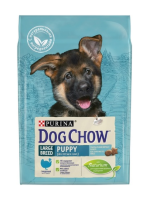 Dog Chow (Дог Чау) для щенков крупных пород с индейкой (puppy large breed)