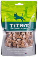 TiTBiT (Титбит) Косточки мясные для собак с индейкой и творогом 12901