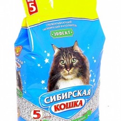 Сибирская кошка эффект: впитывающий наполнитель