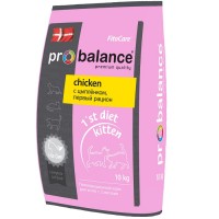 Probalance (Пробаланс) Сухой корм для котят, первый рацион с 2 месяцев, с цыпленком