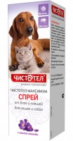Экопром ЧИСТОТЕЛ MAX  Спрей для кошек и собак 100мл