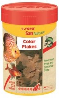 Сера Корм для рыб основной в хлопьях SAN NATURE (улучшает окраску)