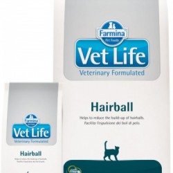 Farmina (Фармина) vet life cat HAIRBALL для взрослых кошек (снижает образование и способствует выведению шерстяных комочков из желудочно-кишечного тракта)