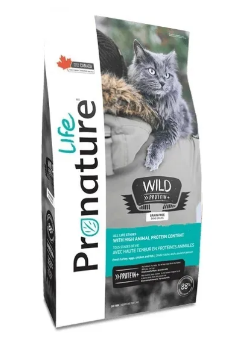 Купить Pronature (Пронатюр) LIFE WILD GF сухой корм для кошек на индейке по  цене 323 ₽ в интернет магазине Петшоп 78 (Лапкино)
