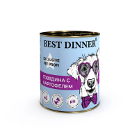 Best Dinner (Бест Диннер) консервы для собак Urinary Exclusive Vet Profi "Говядина/картофель"