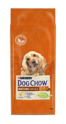 Dog Chow (Дог Чау) для собак старшего возраста 6-8лет с курицей (mature)