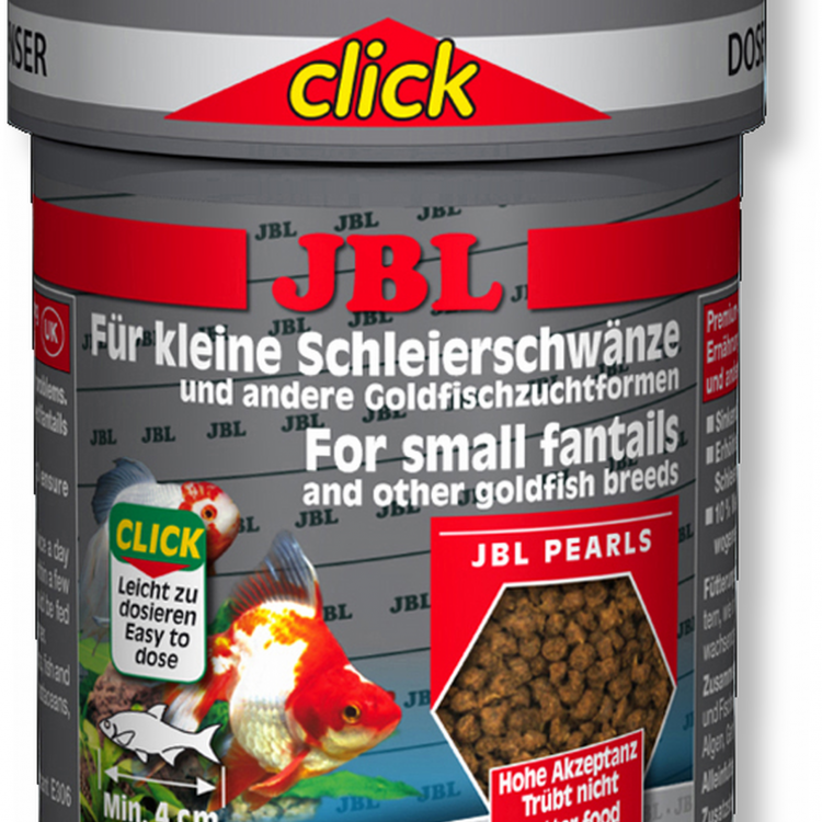 JBL (ДЖБЛ) GoldPearls mini CLICK - Основной корм премиум в форме гранул для золотых рыбок