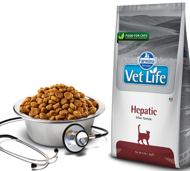 Farmina (Фармина) vet life cat HEPATIC для кошек (при хронической печеночной недостаточности)