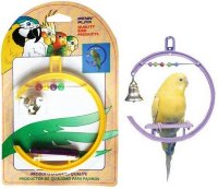Penn-plax игрушка д птиц качели со счетами и колокольчиком