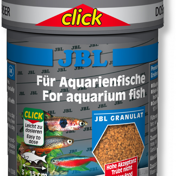 JBL (ДЖБЛ) Grana CLICK - Основной корм премиум в форме гранул для небольших аквариумных рыб