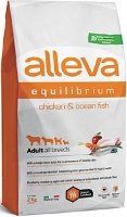 Alleva (Алева) equilibrium all day maintenance chicken & ocean fish adult all breeds Полнорационный корм для взрослых собак всех пород. Курица с рыбой