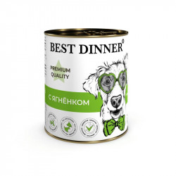Best Dinner (Бест Диннер) консервы  для взрослых собак и щенков с 6 мес.340 гр