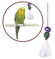 Penn-plax игрушка д птиц кисточка с бубенчиком
