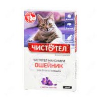 Экопром ЧИСТОТЕЛ Максимум Ошейник для кошек
