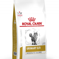 Royal Canin (Роял Канин) urinary s o moderate calorie для взрослых кошек предрасположенных к набору лишнего веса, способствующий растворению струвитных камней