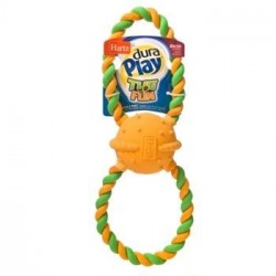 Hartz игрушка  для собак - двойное кольцо, латекс с наполнителем, dura play double ring large dog toy