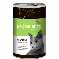 Probalance (Пробаланс) Консервы для кошек всех пород с чувствительным пищеварением