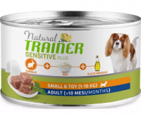 Natural Trainer (Натурал Тренер) Консервы для взрослых собак малых пород с кроликом и рисом SENSITIVE PLUS Mini Adult