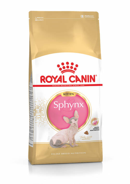 Royal Canin (Роял Канин) sphynx kitten для котят породы сфинкс до 12 месяцев