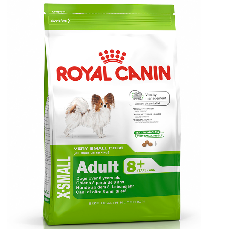 Royal Canin (Роял Канин) x-small adult 8+ для пожилых собак карликовых пород 8-12лет