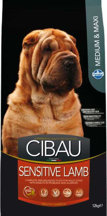 Farmina (Фармина) cibau sensitive для собак средних и крупных пород (ягненок)