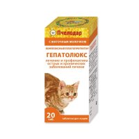 Пчелодар "гепатолюкс" таблетки  для кошек