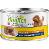 Natural Trainer (Натурал Тренер) Консервы для взрослых собак малых пород, с сыровяленой ветчиной