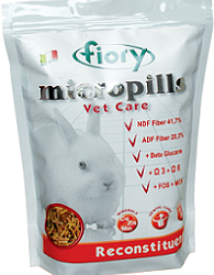 Fiory корм для карликовых кроликов micropills vet care reconstituent