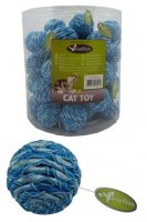 Papillon игрушка "мячик" с погремушкой, текстиль (blue silver ball 4 cm with rattle in tube)
