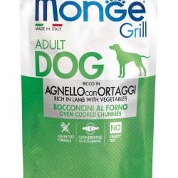Monge (Монж) dog grill pouch паучи для собак 100 г