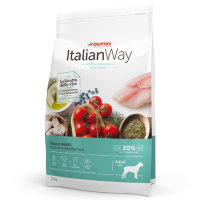 Italian Way (Итальян Вэй) Беззерновой корм для собак крупных пород с форелью и черникой,контроль веса и профилактика аллергии