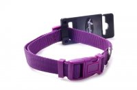Papillon нейлоновый ошейник, фиолетовый (adjustable nylon collar, colour purple)