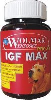 Wolmar winsome pro bio igf max добавка обеспечивающая гармоничное развитие мышечной и соединительной ткани, cвязок, увеличение массы тела и оптимизацию баланса метаболизма питания для щенков и собак крупных пород