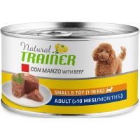 Natural Trainer (Натурал Тренер) Консервы для собак малых пород с говядиной рисом и женьшенем