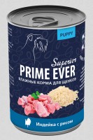 Prime Ever (Прайм Эвер)  Superior влажный корм для щенков жестяная банка