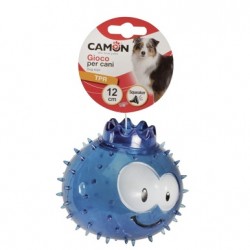 Camon (Камон) Игрушка для собак мяч резиновый с глазами, 12 см