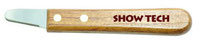 Show tech тримминговочный нож 3200 с деревянной ручкой для очень мягкой шерсти