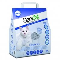 Sanicat hygiene plus наполнитель впитывающий , без ароматизатора
