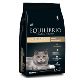 Equilibrio (Эквилибрио) Cухой корм для взрослых кошек с мясом птицы, контроль веса  (Reduced Calorie)